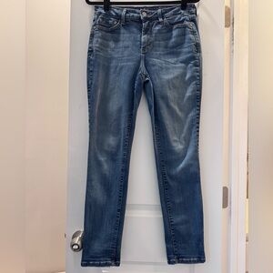 Chico's Platinum Women's Cropped Jeans - Light Blue